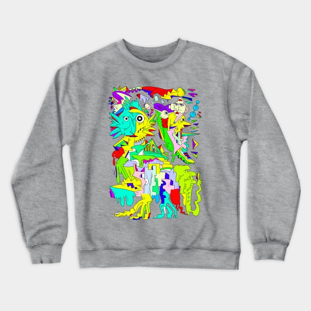 Sphinges Crewneck Sweatshirt by albertocarlosmontana